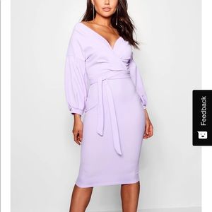 Off the shoulder dress